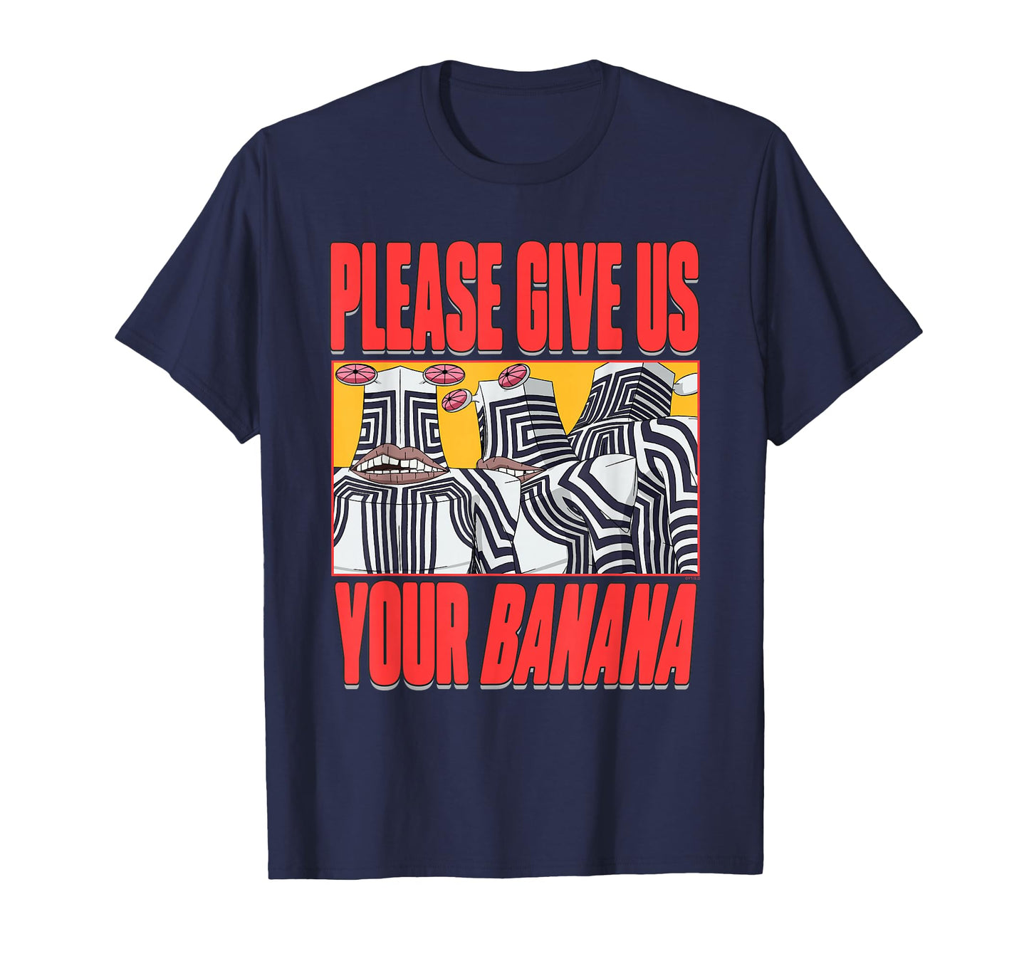 Dan Da Dan Please Give Us Your Banana Aliens Anime T-Shirt