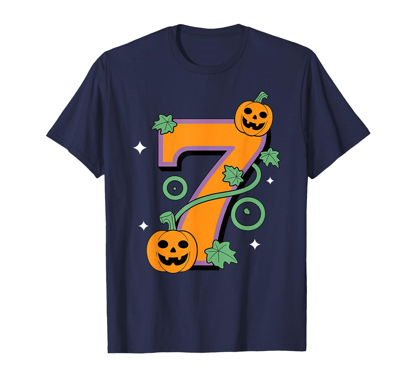 Pumpkin Six Seven 67 Matching 7 Halloween Couple T-Shirt