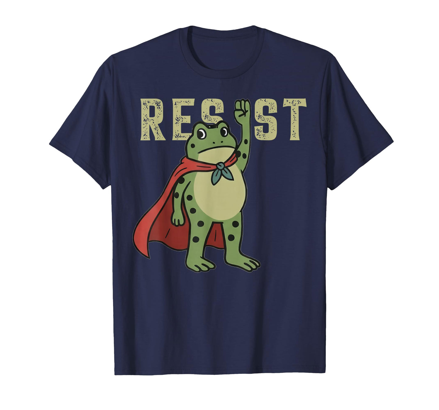 Resist Frog Portland Frog Protest for Men Women T-Shirt