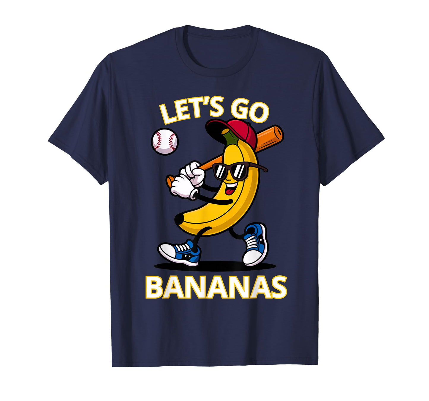 Let's Go Bananas Funny Banana T-Shirt