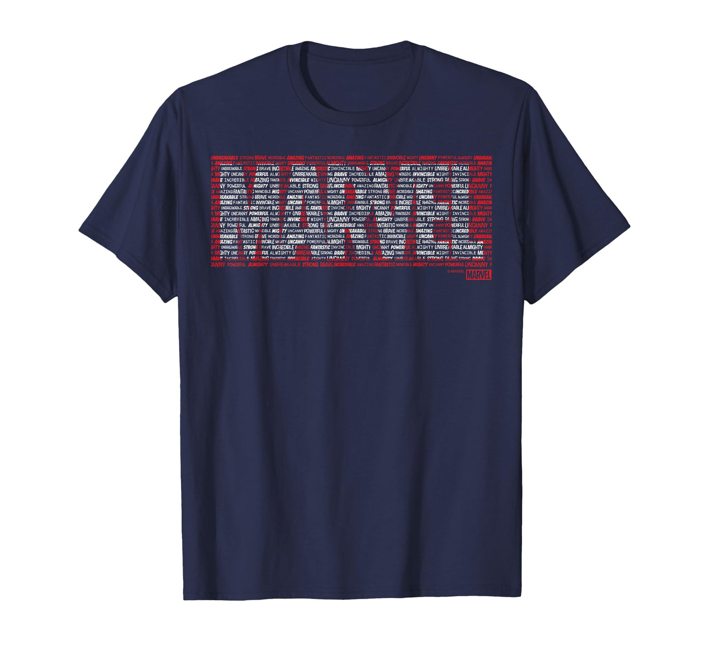 Marvel - Logo Word Fill T-Shirt