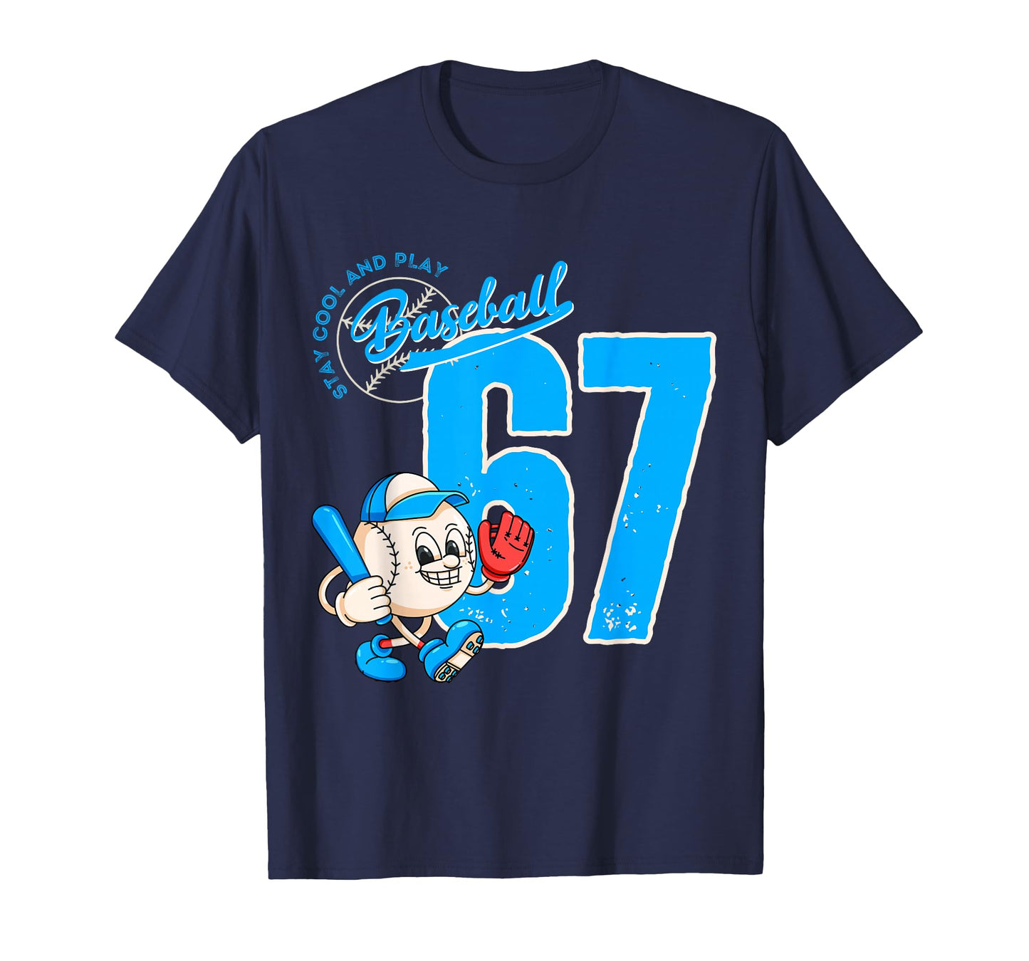 67 Baseball Lifestyle 101 Baseball T-Shirt