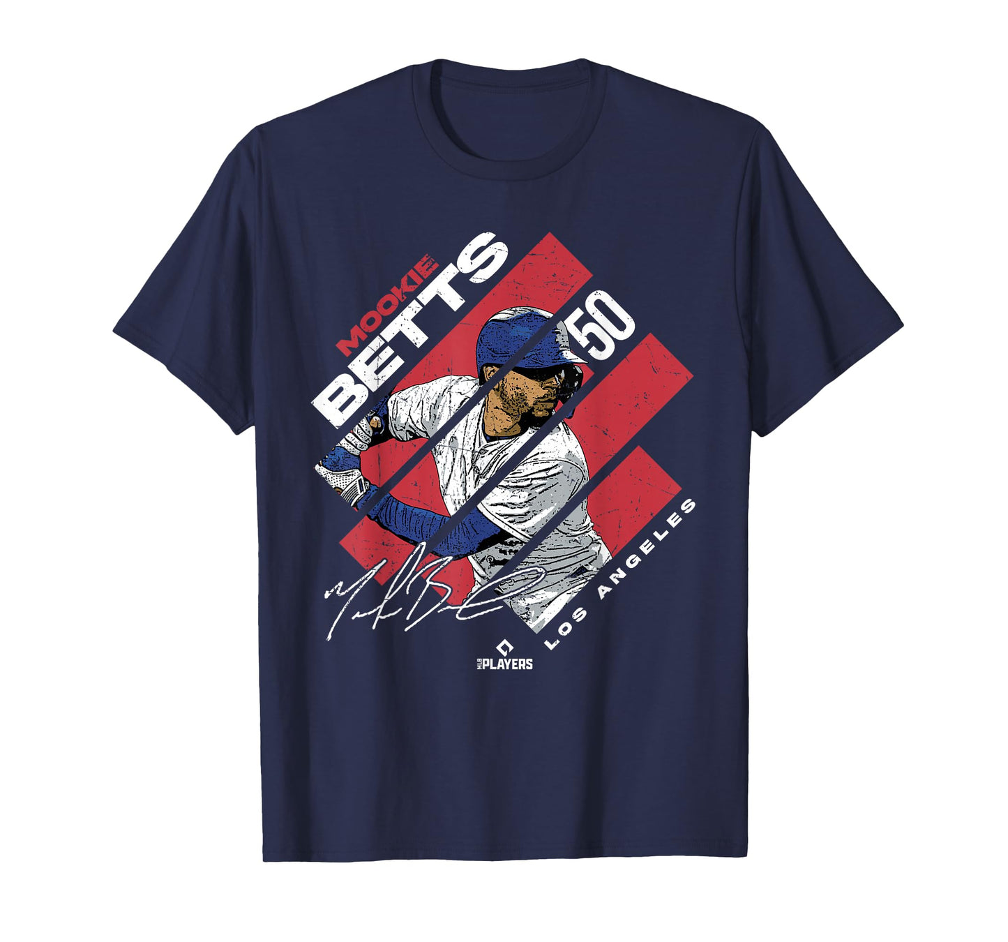 Mookie Betts | Los Angeles Baseball MLB Players | MLBMBE3002 T-Shirt