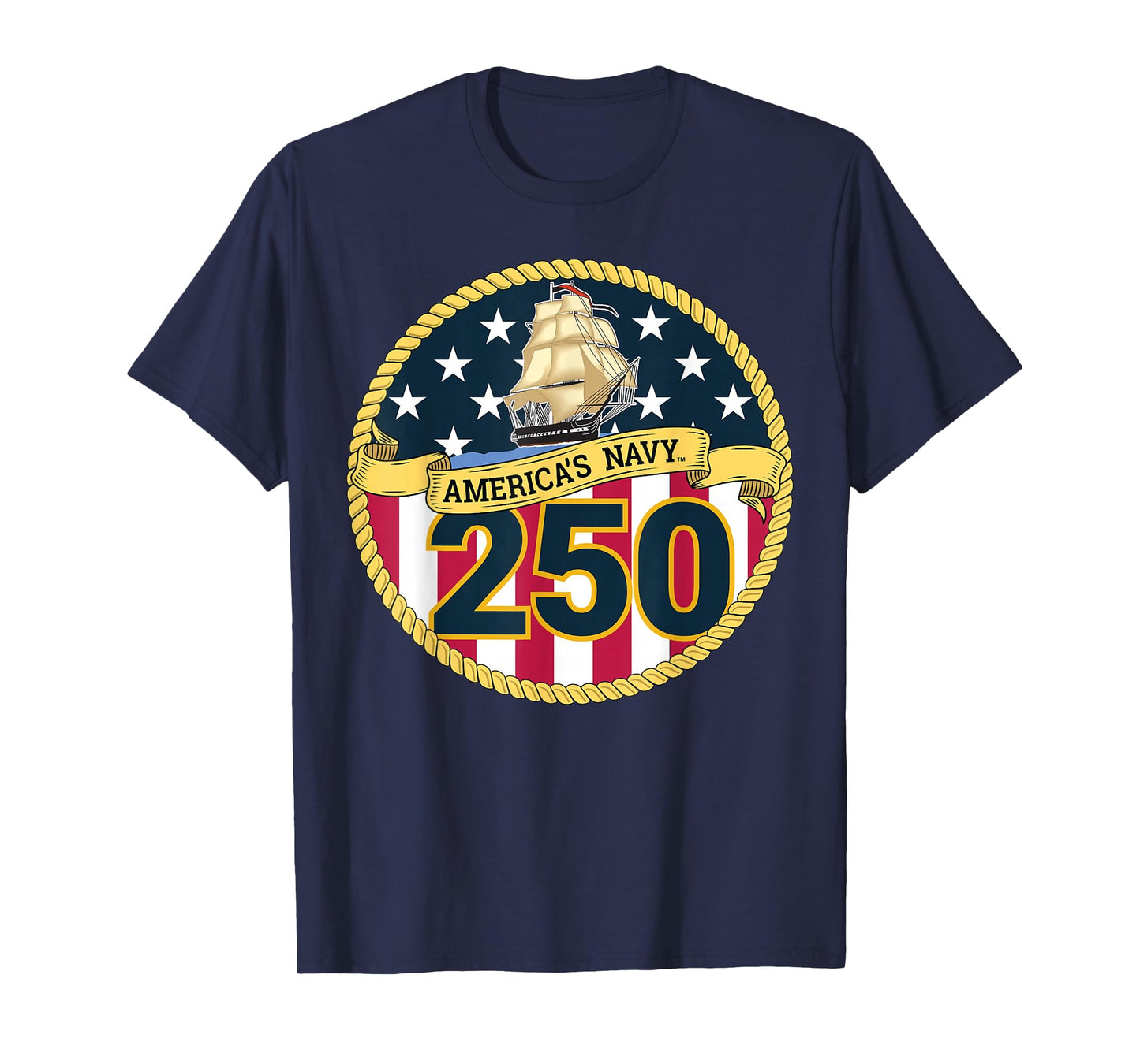 Official United States Navy 250th T-Shirt