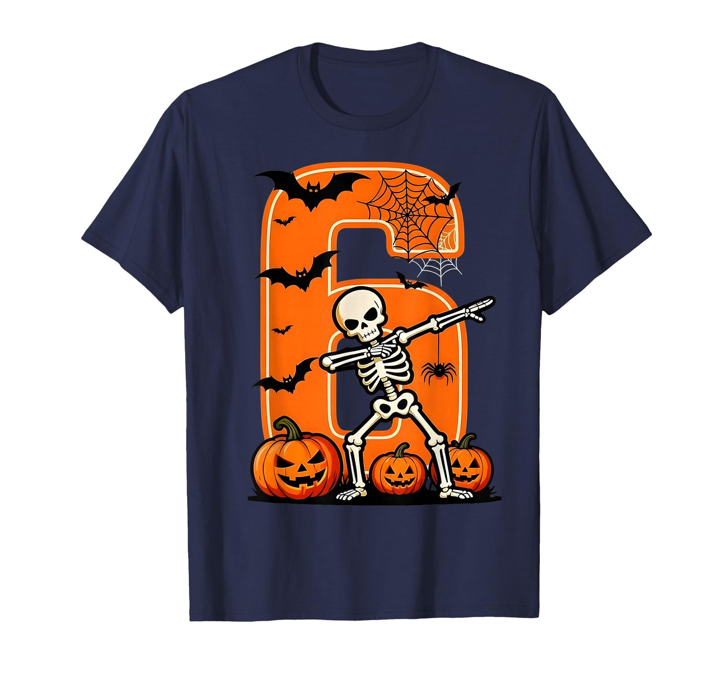 Six Seven Meme Couple Matching Skeleton Pumpkin Halloween T-Shirt