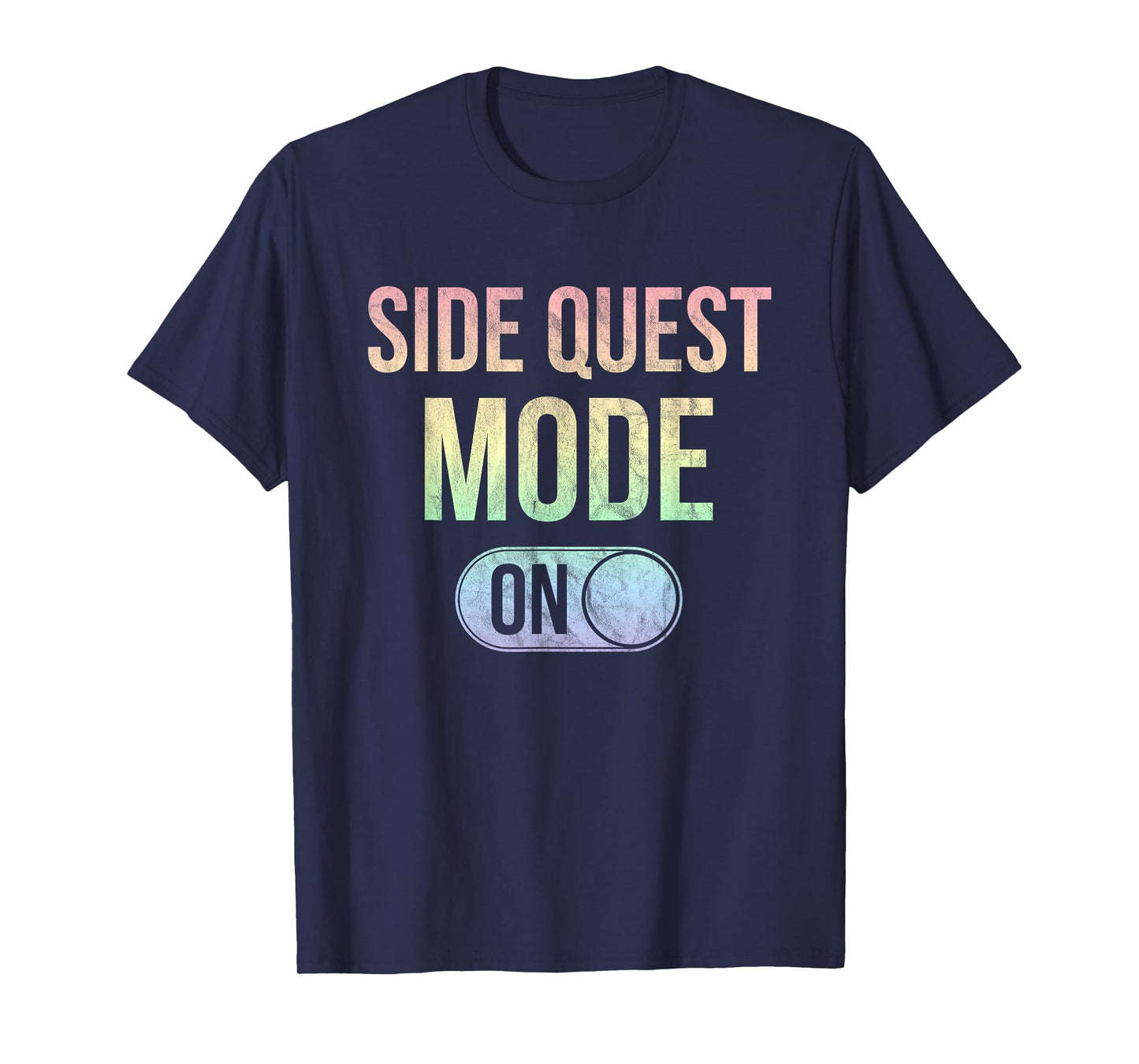 Side Quest Mode On - Funny Rave EDM Festival Gamer T-Shirt