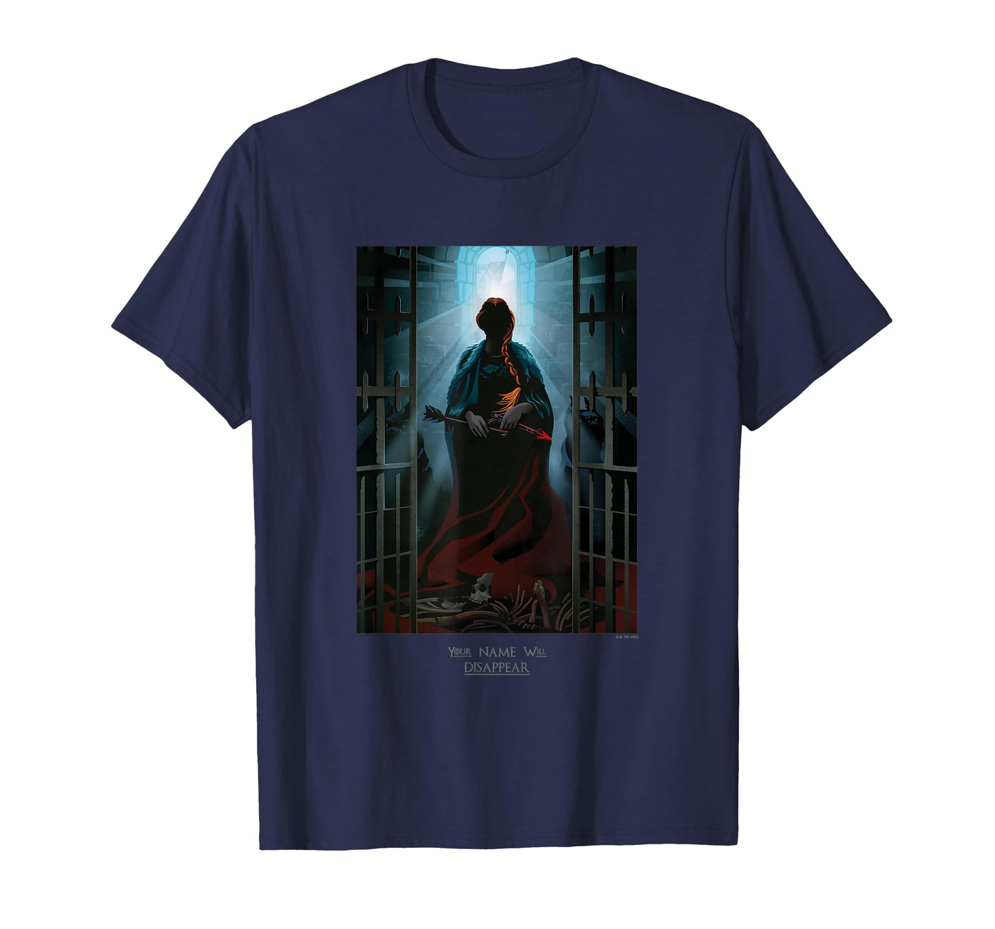 Game Of Thrones Sansa Stark Your Name Wil Disappear Poster T-Shirt