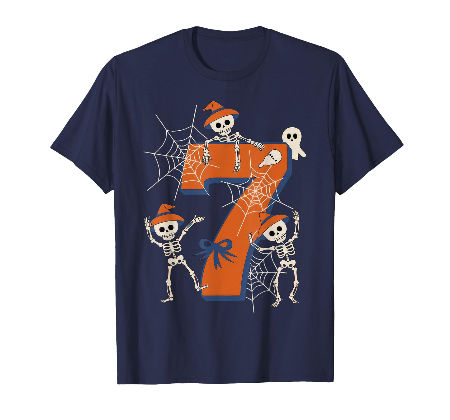 Six Seven Meme 6 7 Halloween Costume Dancing Skeleton T-Shirt