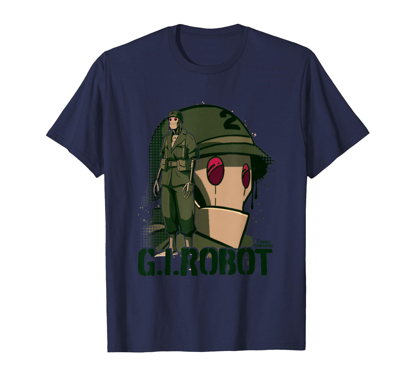 Creature Commandos G.I. Robot Showcase T-Shirt