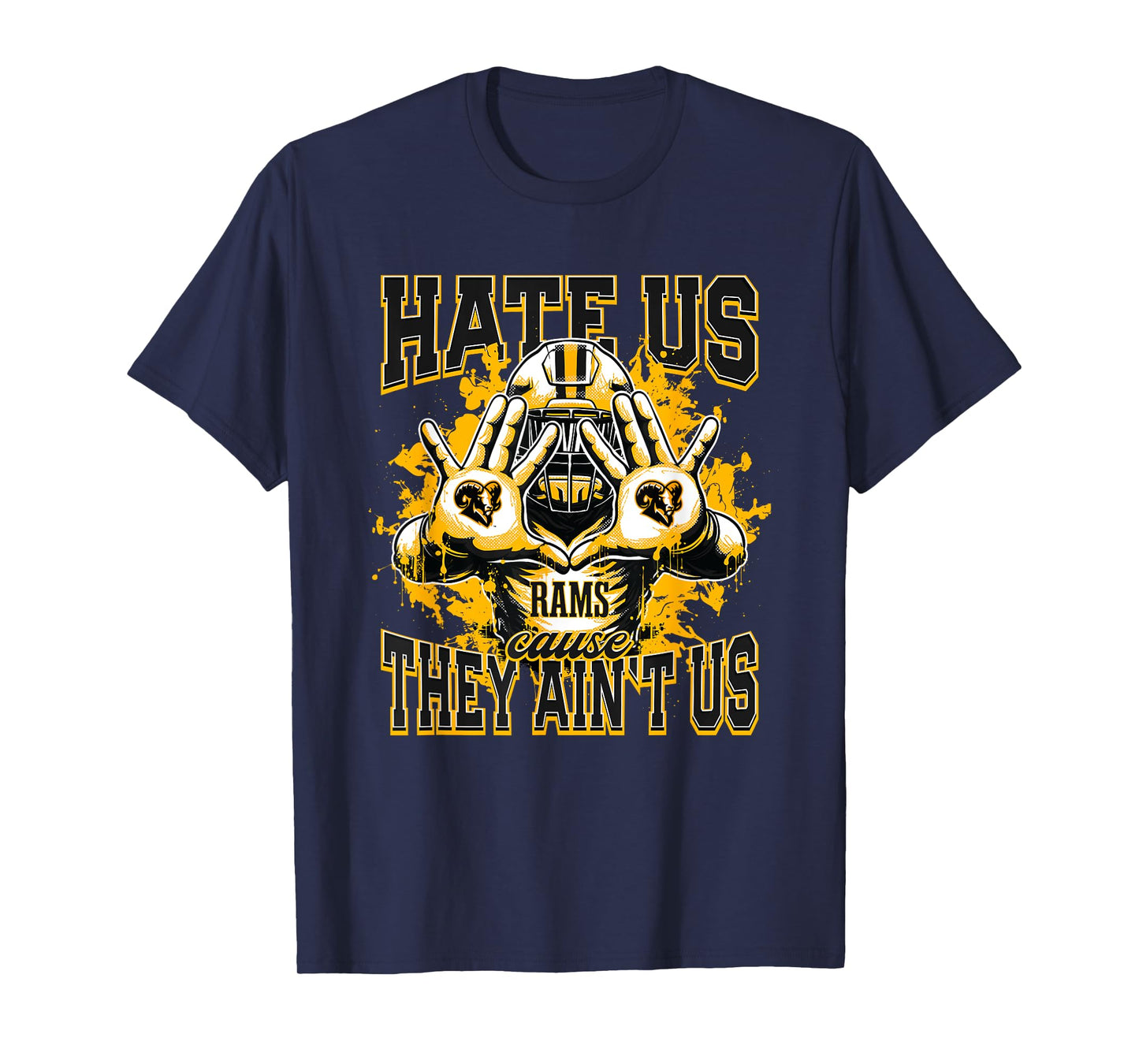 Worth County Rams Logo Hate Us Cause They Ain't HS T-Shirt