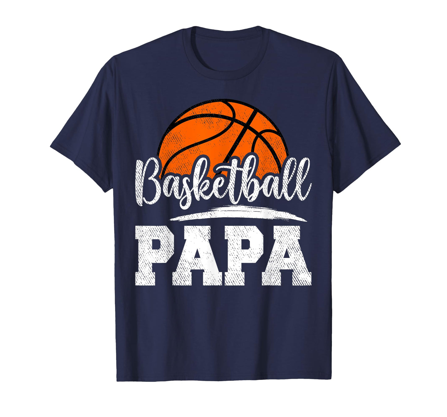 Basketball Papa Basketball Player Game Day Father's Day T-Shirt