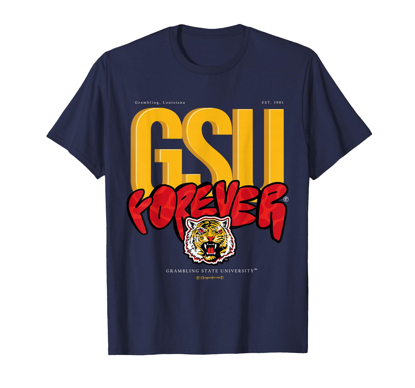 The Yard Essentials - Grambling State University - Forever T-Shirt
