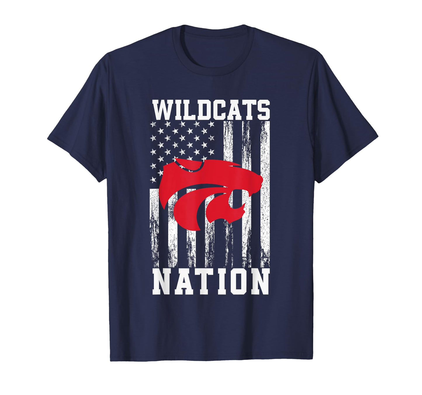 Splendora Wildcats Logo Nation HS T-Shirt