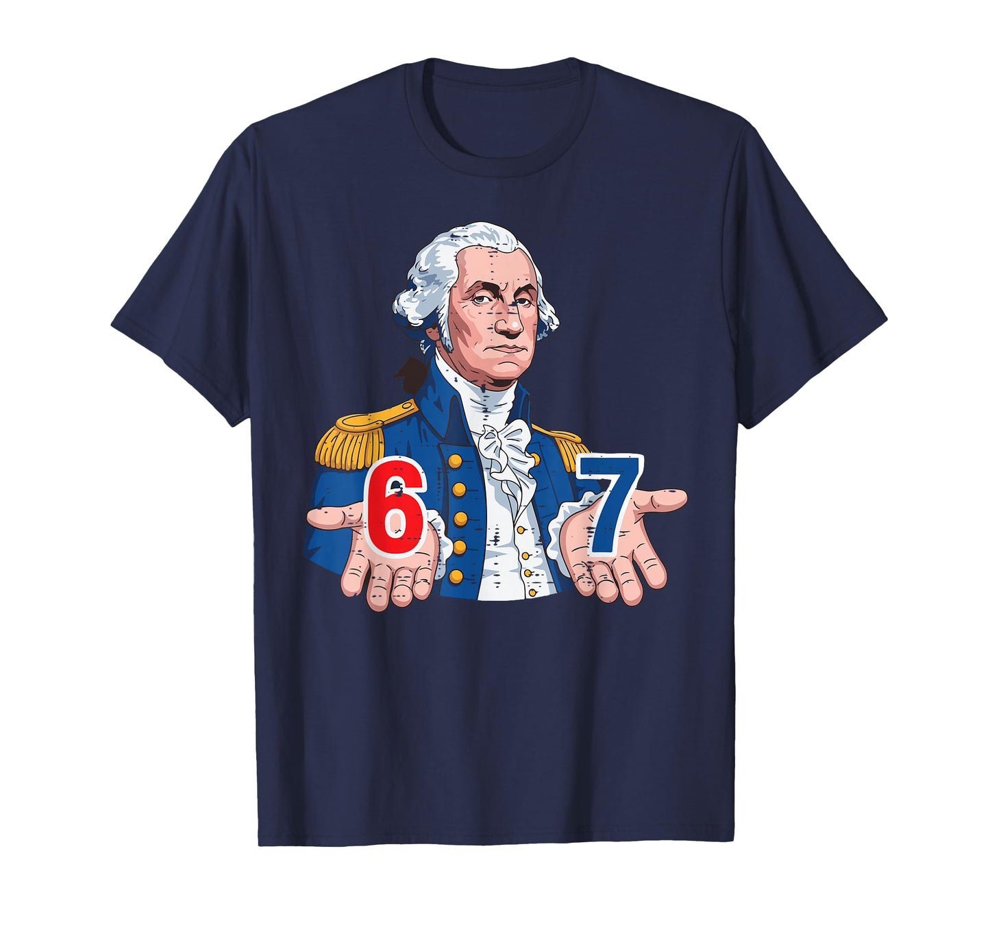 6 7 Washington Funny 67 Costume Meme Six Seven Kids Youth T-Shirt