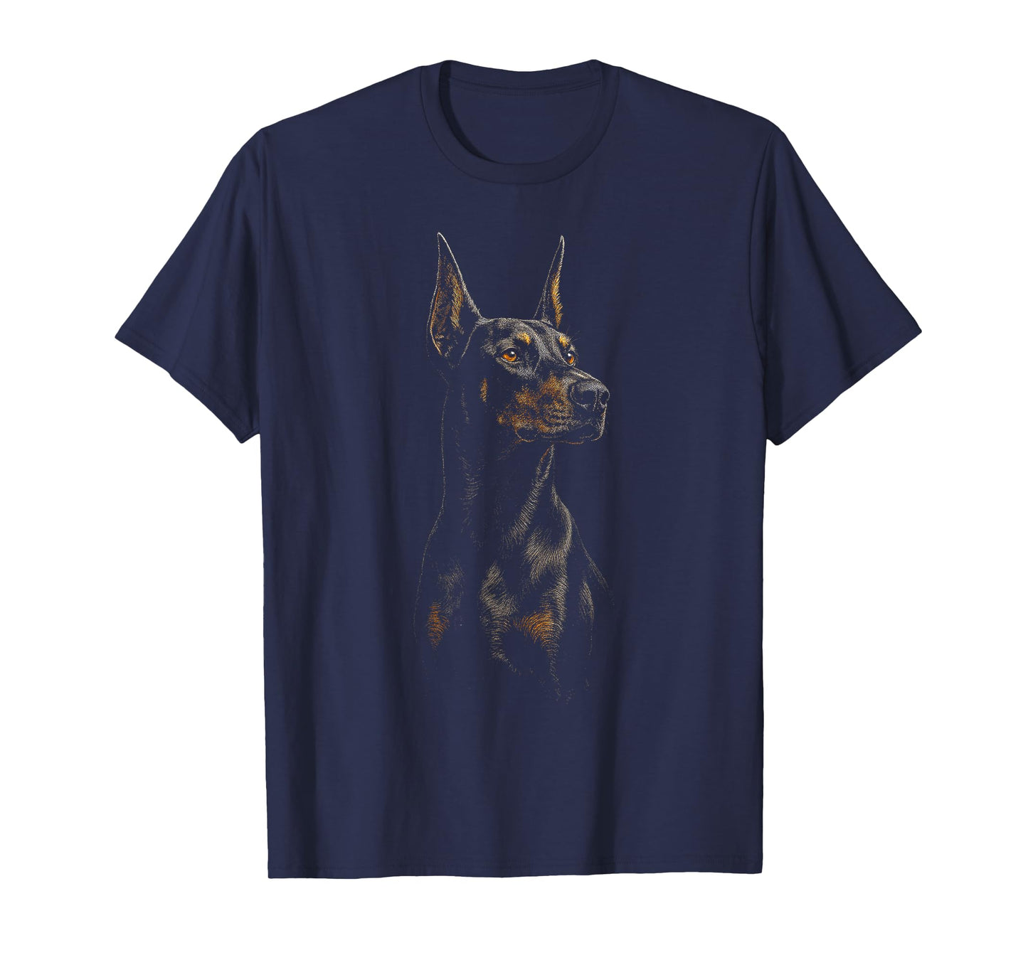Doberman Dog Gift Lover for Men Women Dog Mom Dad Owner T-Shirt