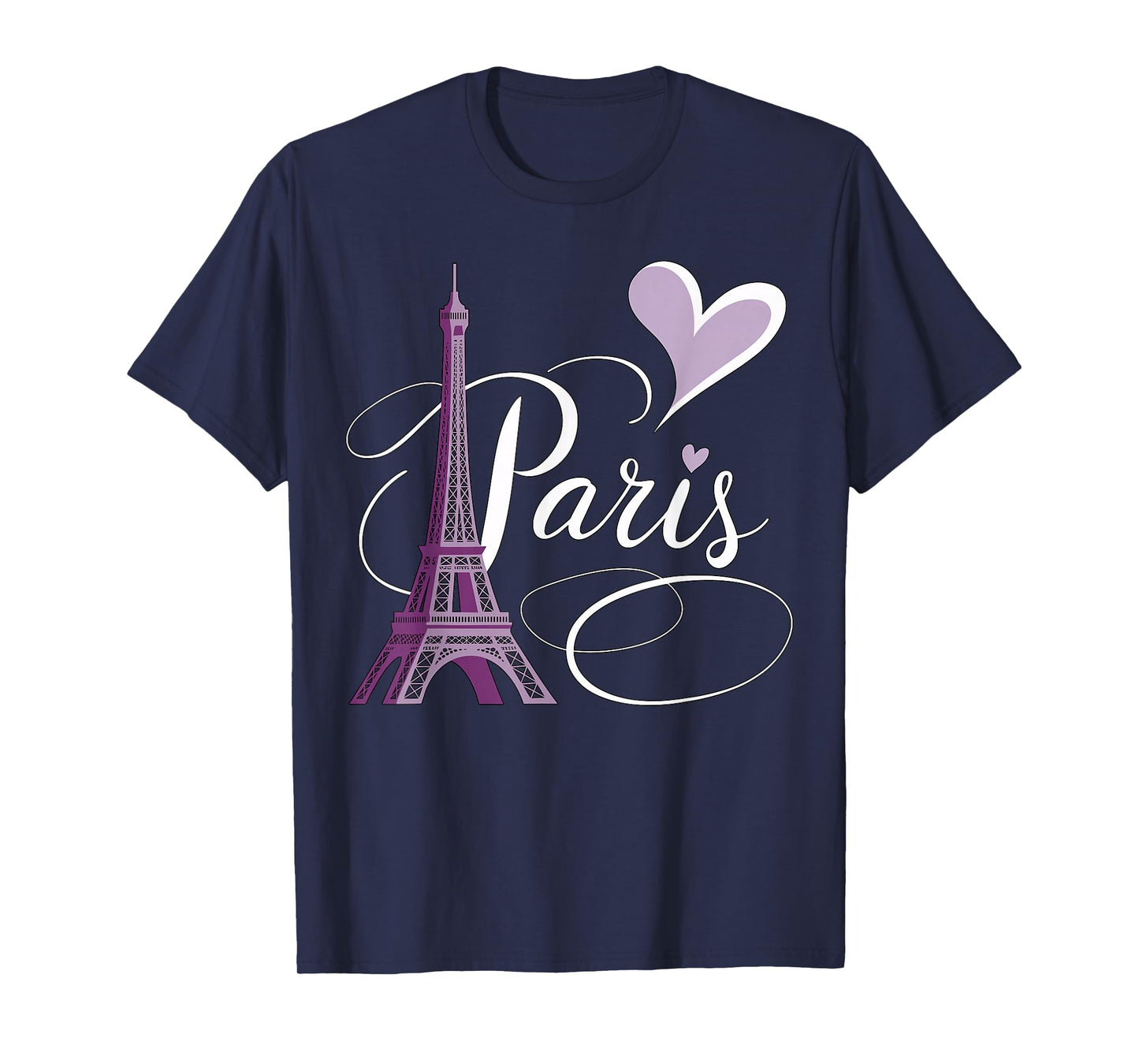 Paris Eiffel Tower Romantic Vacation T-Shirt