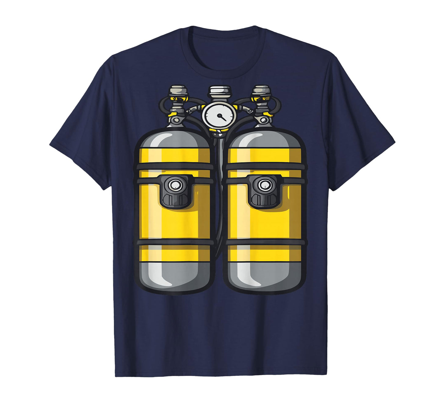 BACKPRINT Scuba Tank T-Shirt