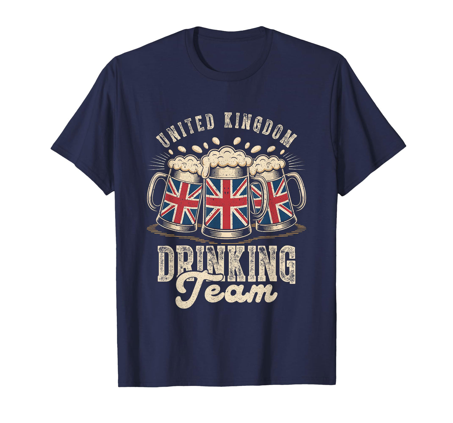 United Kingdom Drinking Team Funny Party British Beer Fest T-Shirt