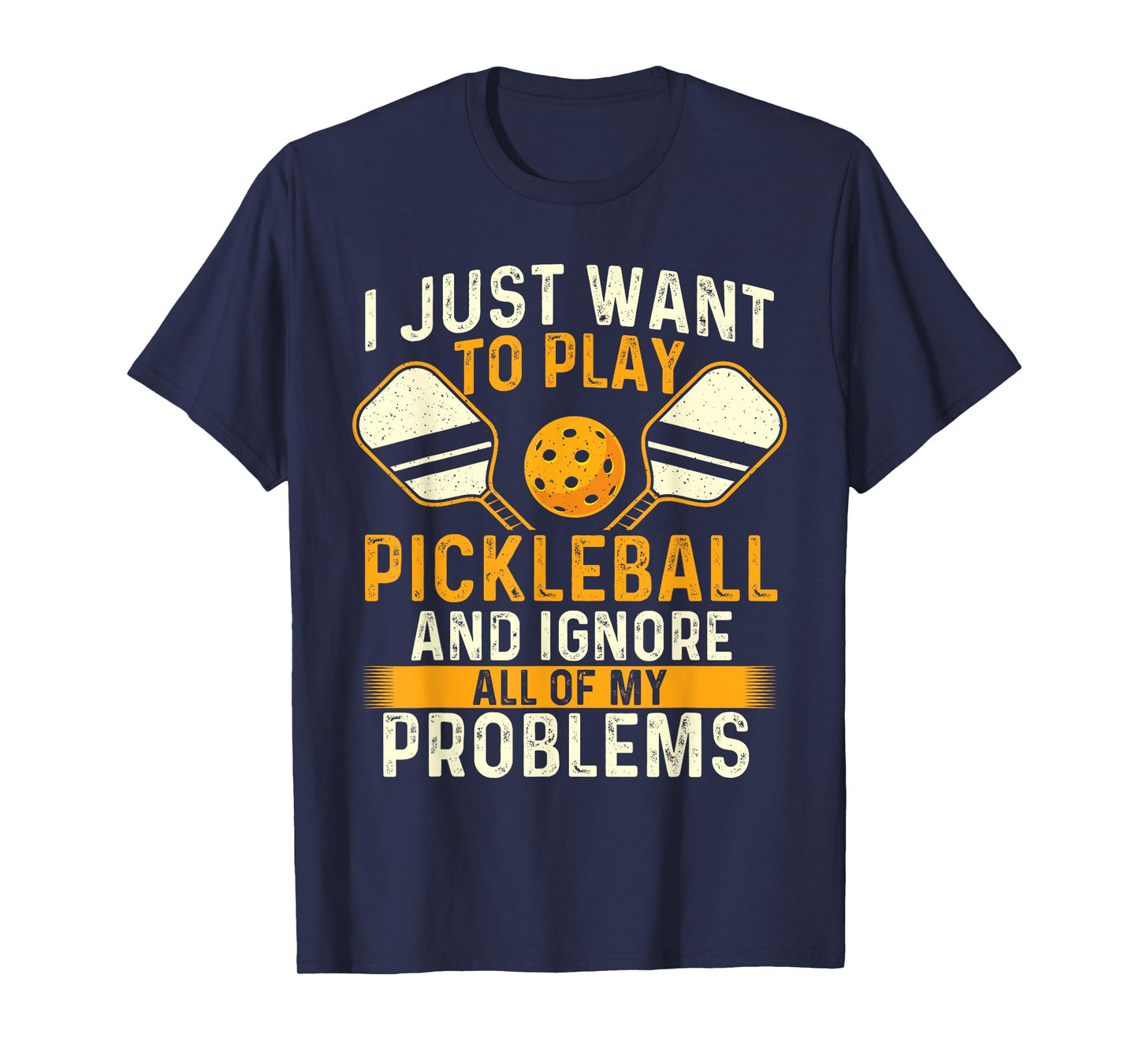 I Just Want To Play Pickleball - Pickleballers Sports Lover T-Shirt