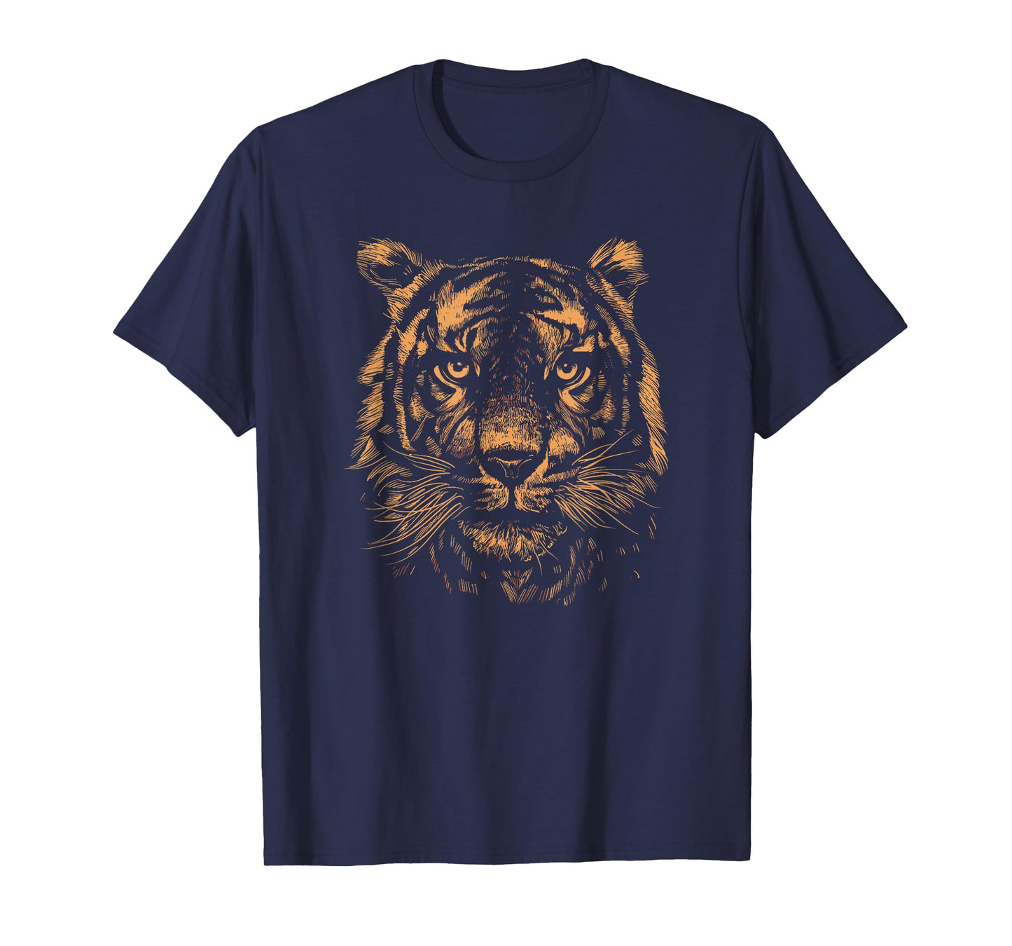 Art Bengal Tiger Design For Men Women Kids T-Shirt