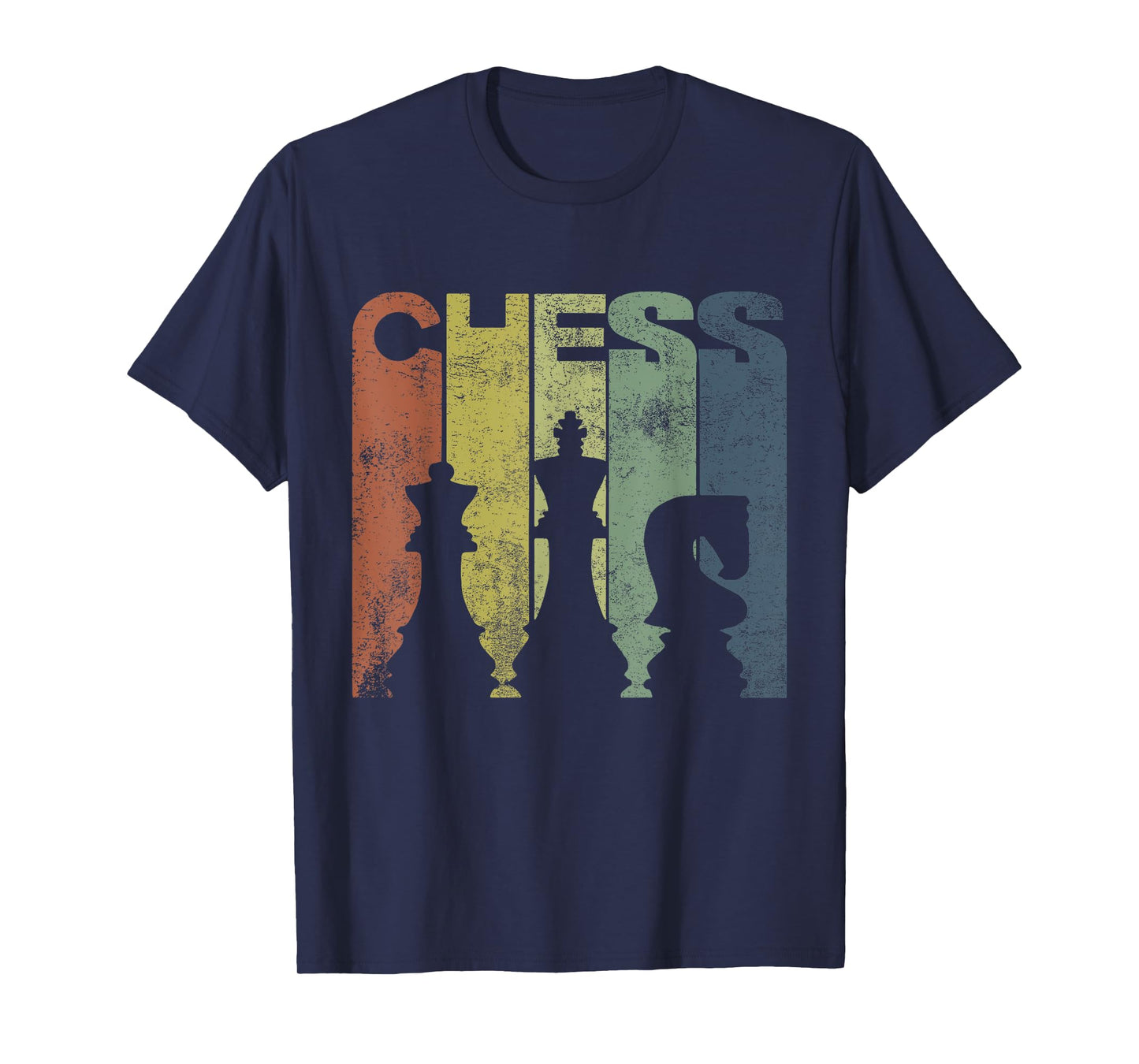 Retro Vintage Chess Birthday Gift Chess Player Kids Boy Girl T-Shirt