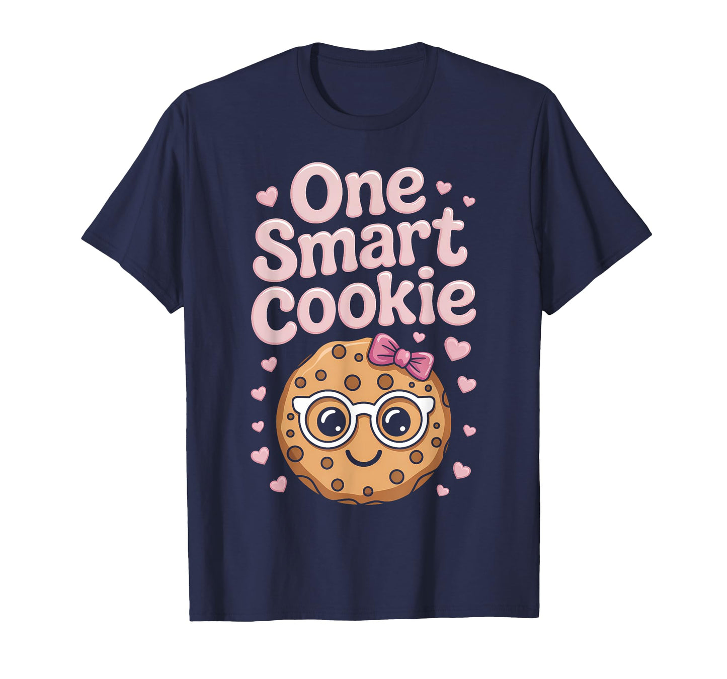 One Smart Cookie Funny Chocolate Chip Cookie T-Shirt