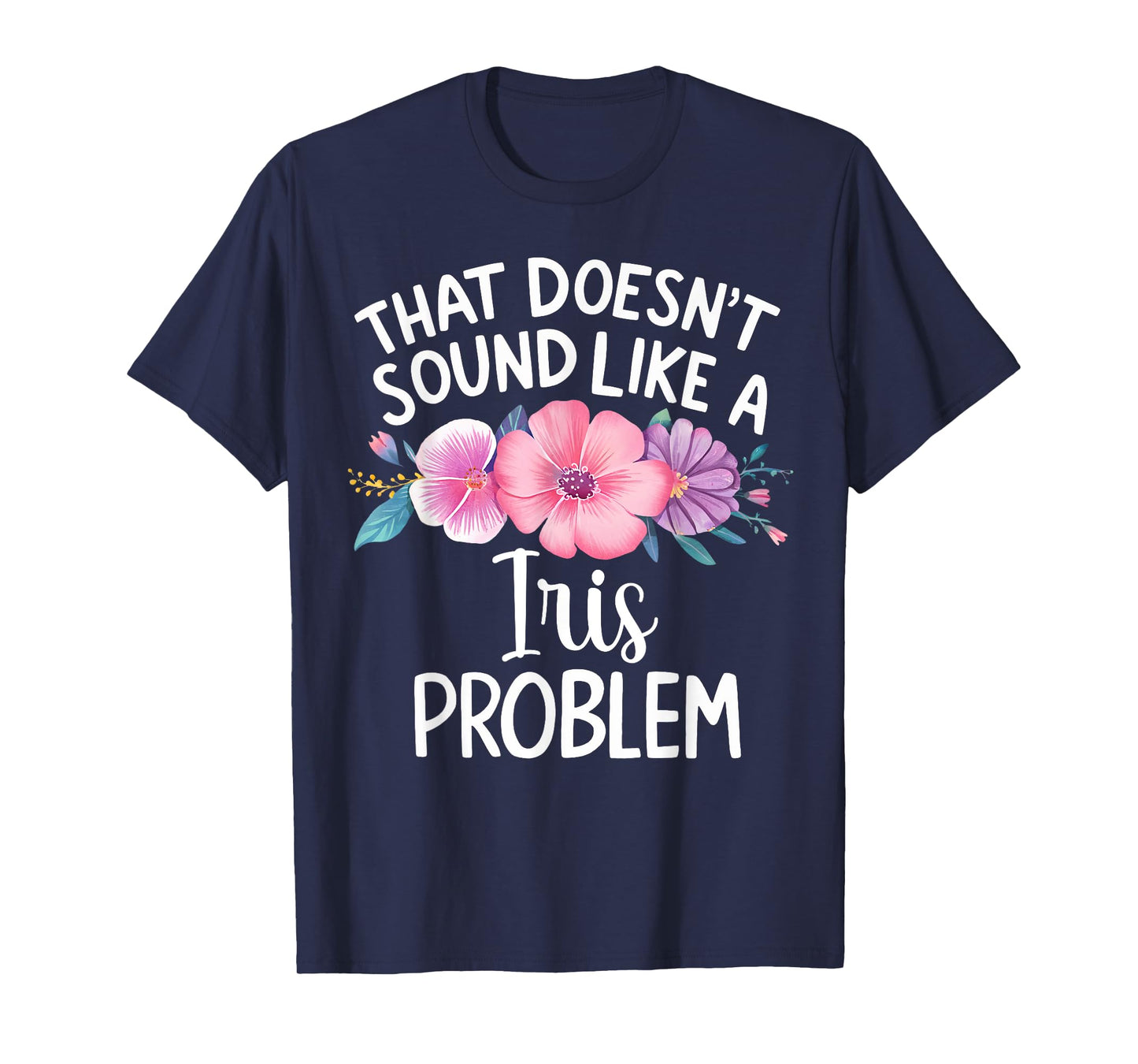 IRIS Personalized Cute Flower Girls IRIS Name T-Shirt