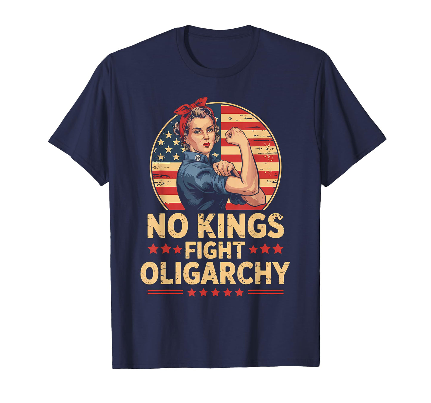No Kings T Shirt Fight Oligarchy No Kings In America Women T-Shirt