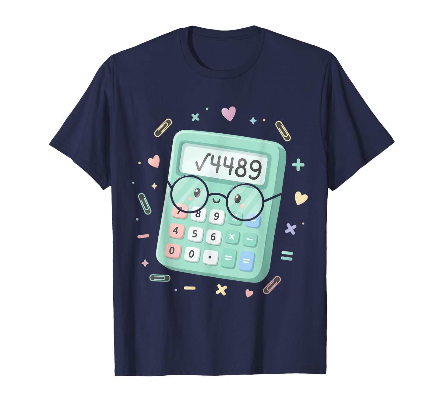 67 Meme Square Root 4489 Slang Six Seven Math Calculator T-Shirt