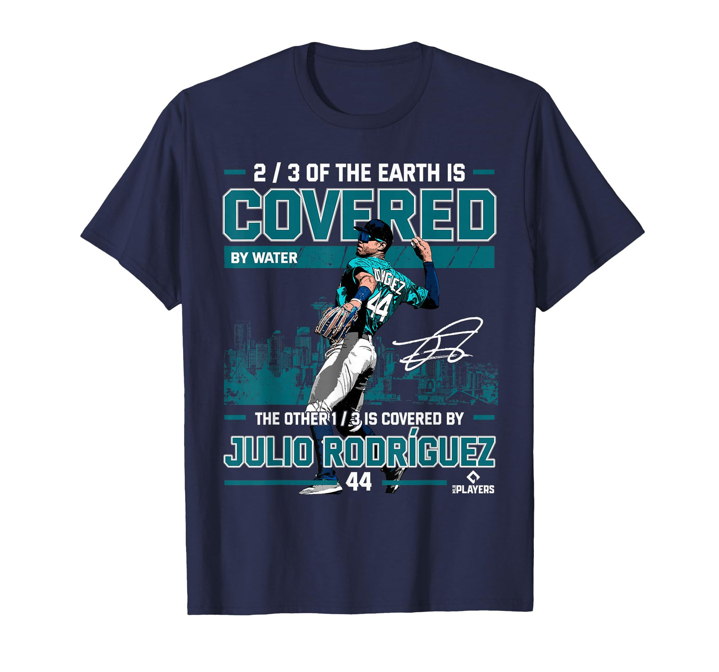 Covered Julio Rodriguez Seattle MLBPA T-Shirt