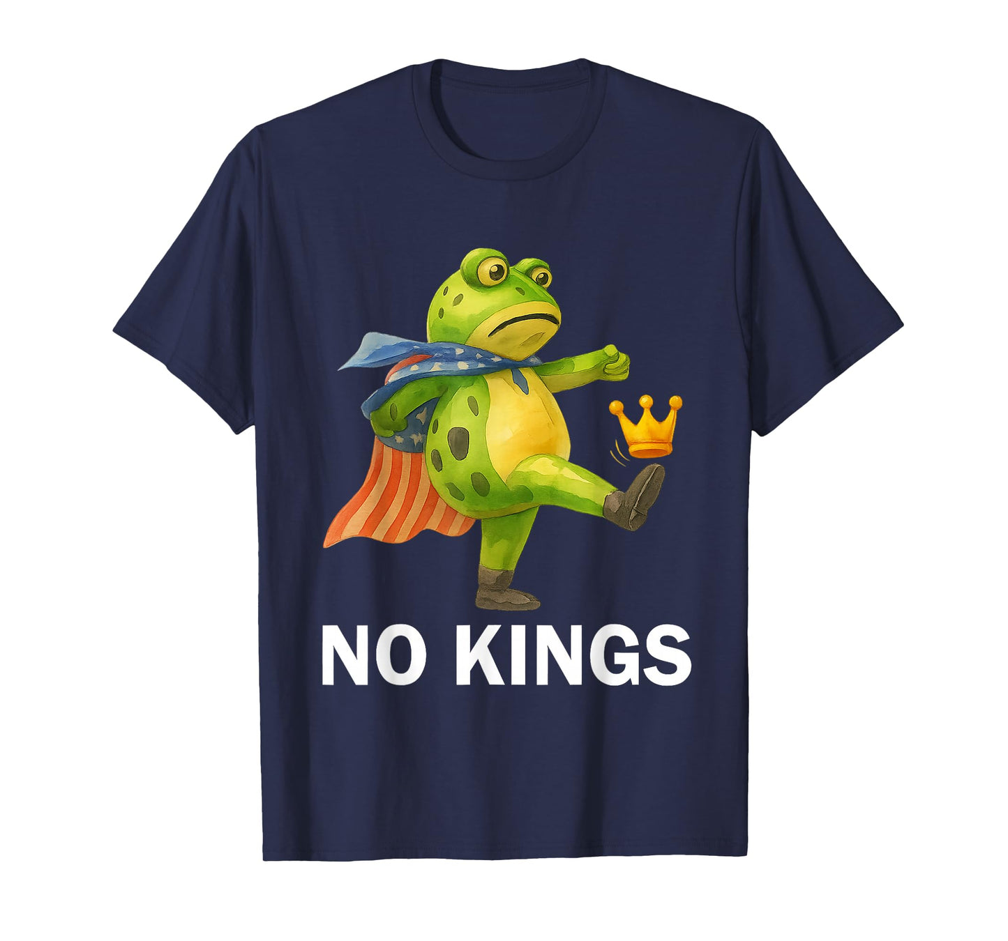 No Kings Shirt Men Women Portland Frog Protest T-Shirt