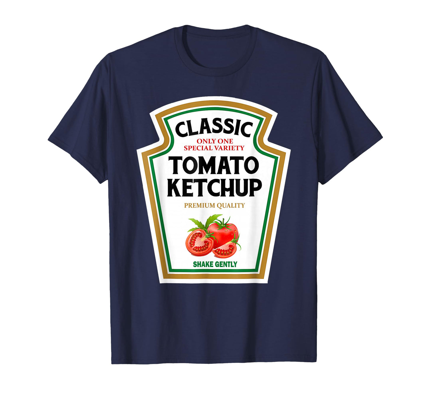 Red Ketchup DIY Halloween Costume Matching Group Mustard T-Shirt