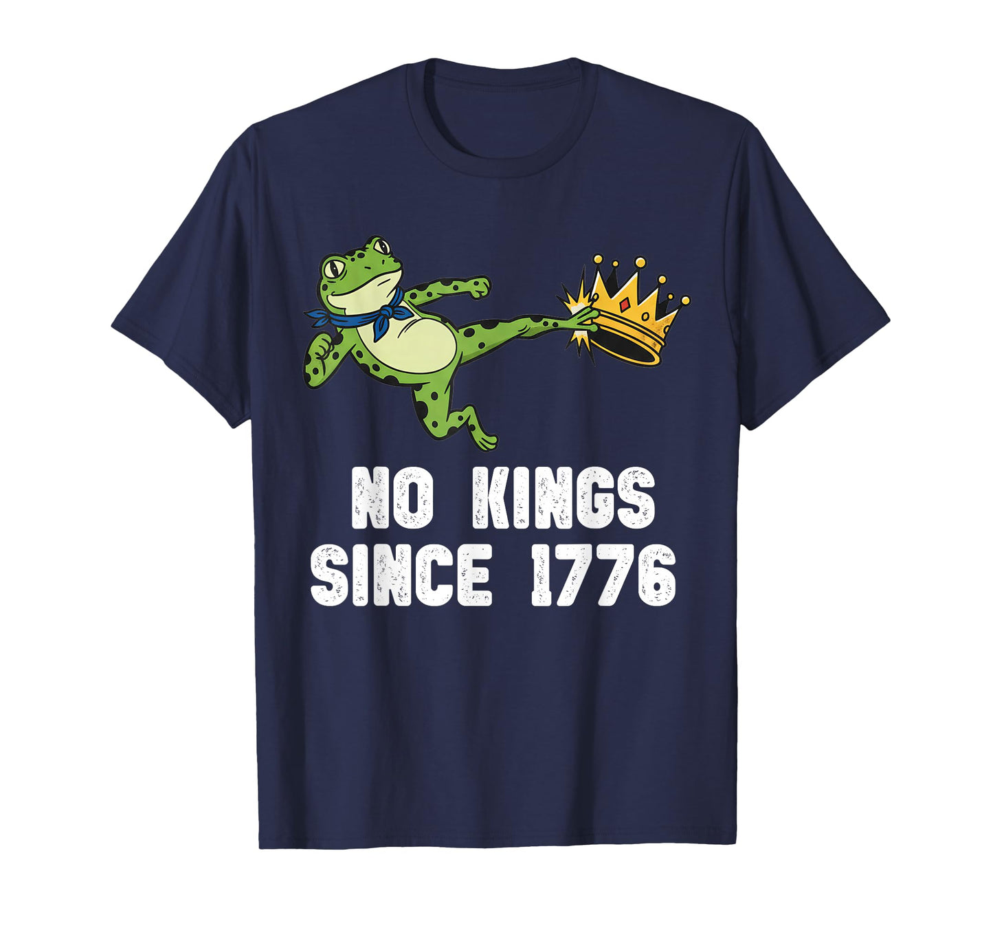 No Kings Since 1776 No Kings in America We The People Frog T-Shirt