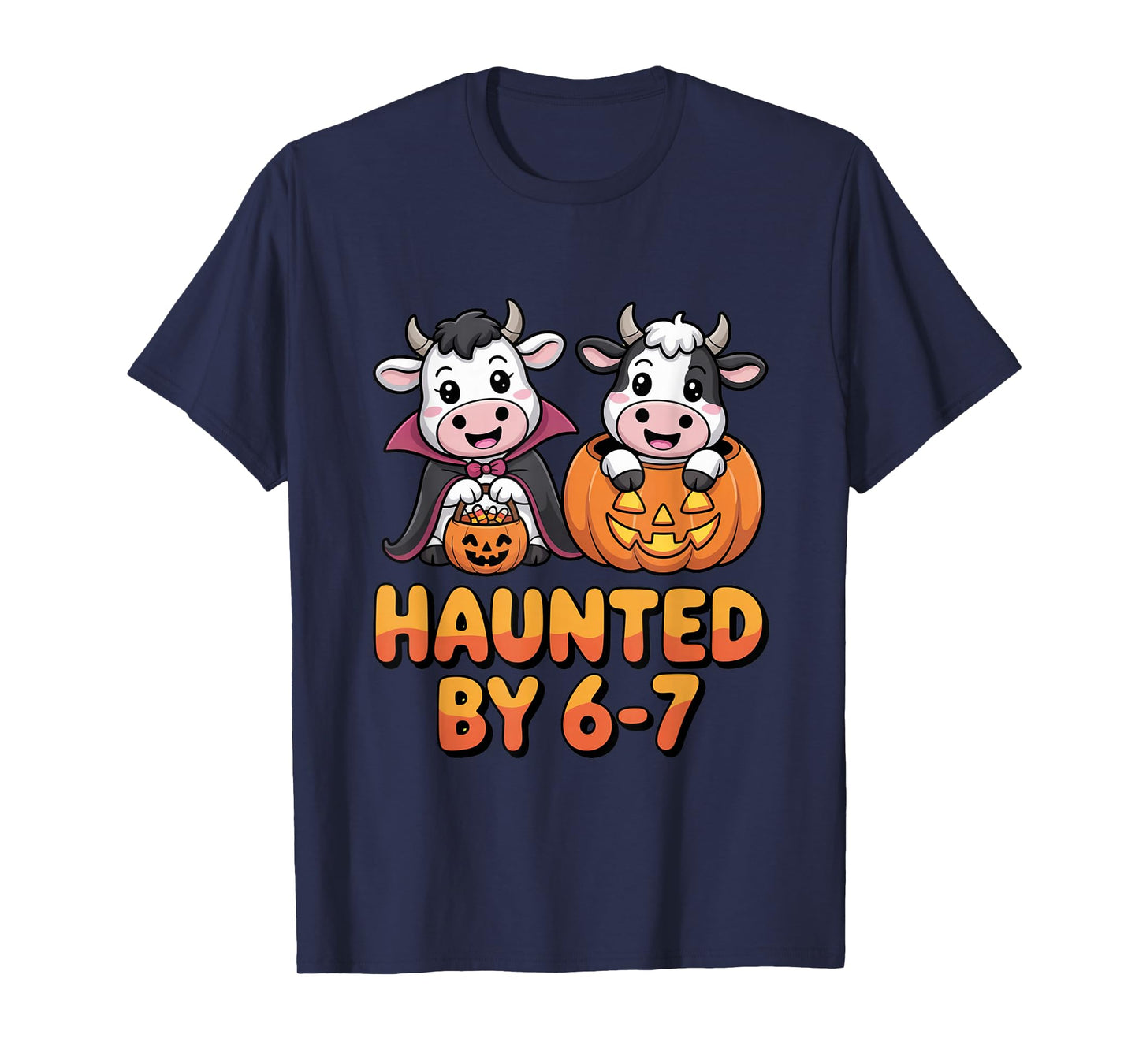 Haunted by 6 7 Halloween Kids T-Shirt