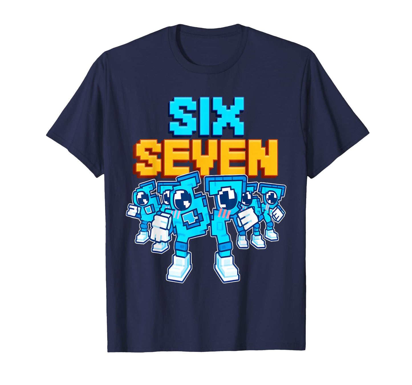 67 Six Seven Funny Italian Brainrot Kids Gaming Meme T-Shirt