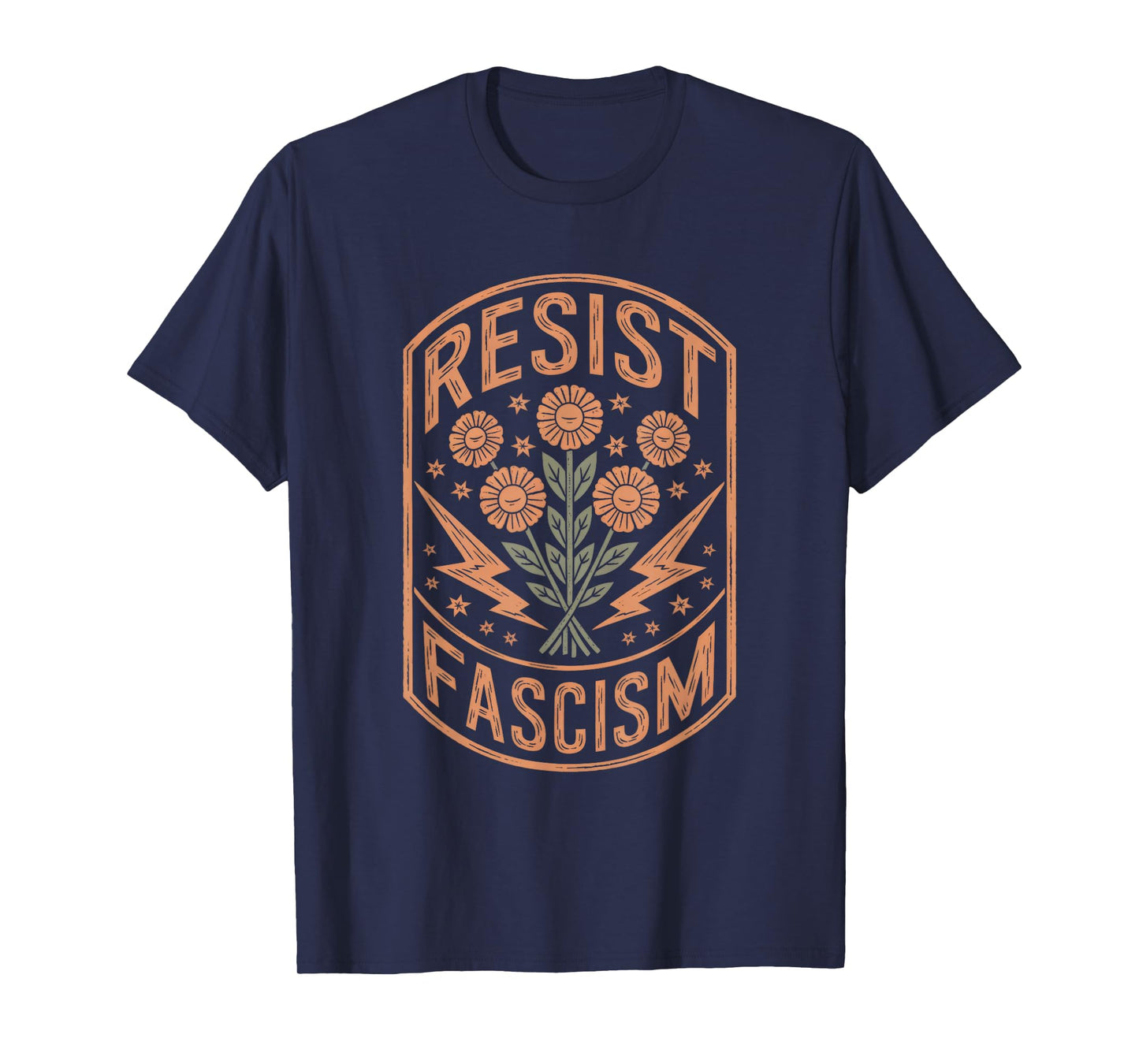 Resist Fascism Protest Trump Anti Trump T-Shirt