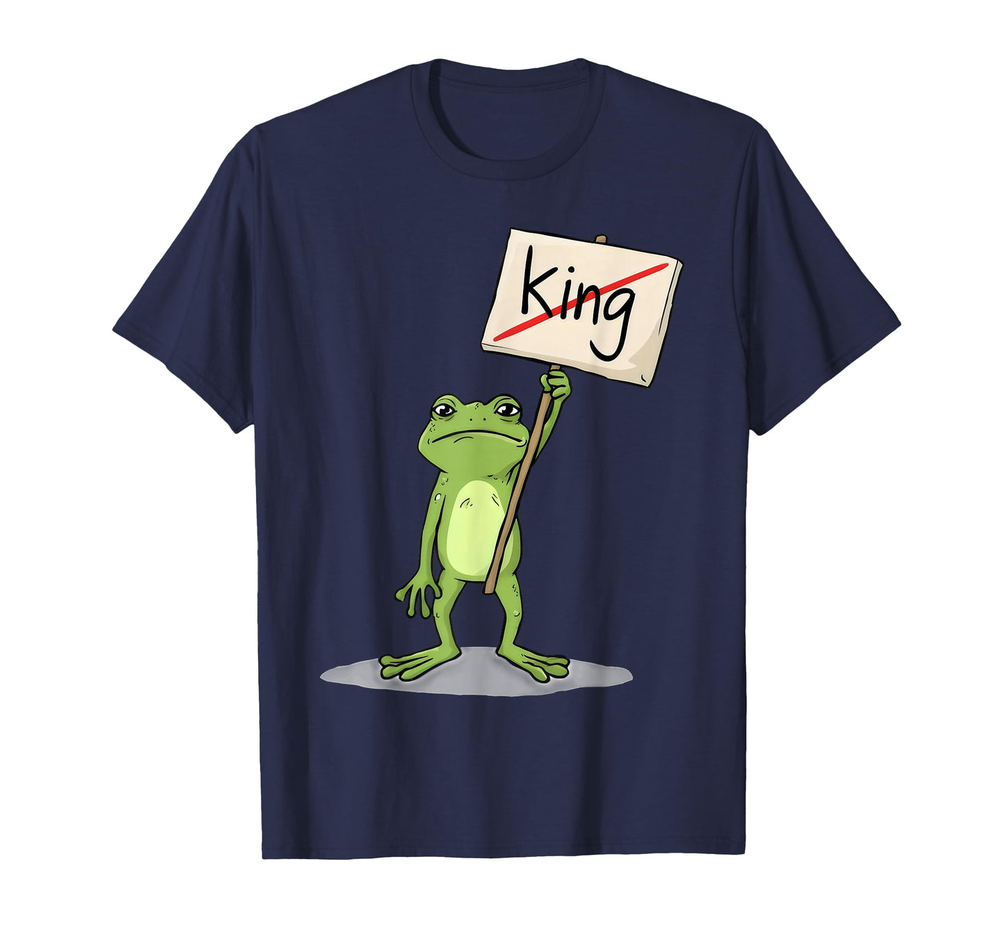 No King Frog Protest, Portland Frogs Activist T-Shirt