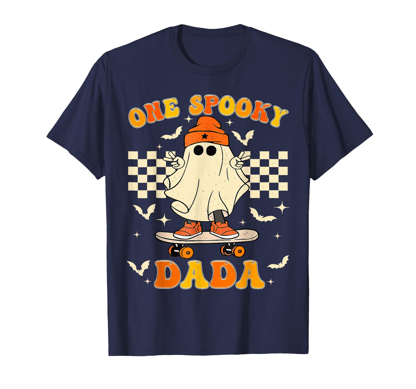 Groovy Boo One Spooky Dada First Halloween Birthday Boy T-Shirt