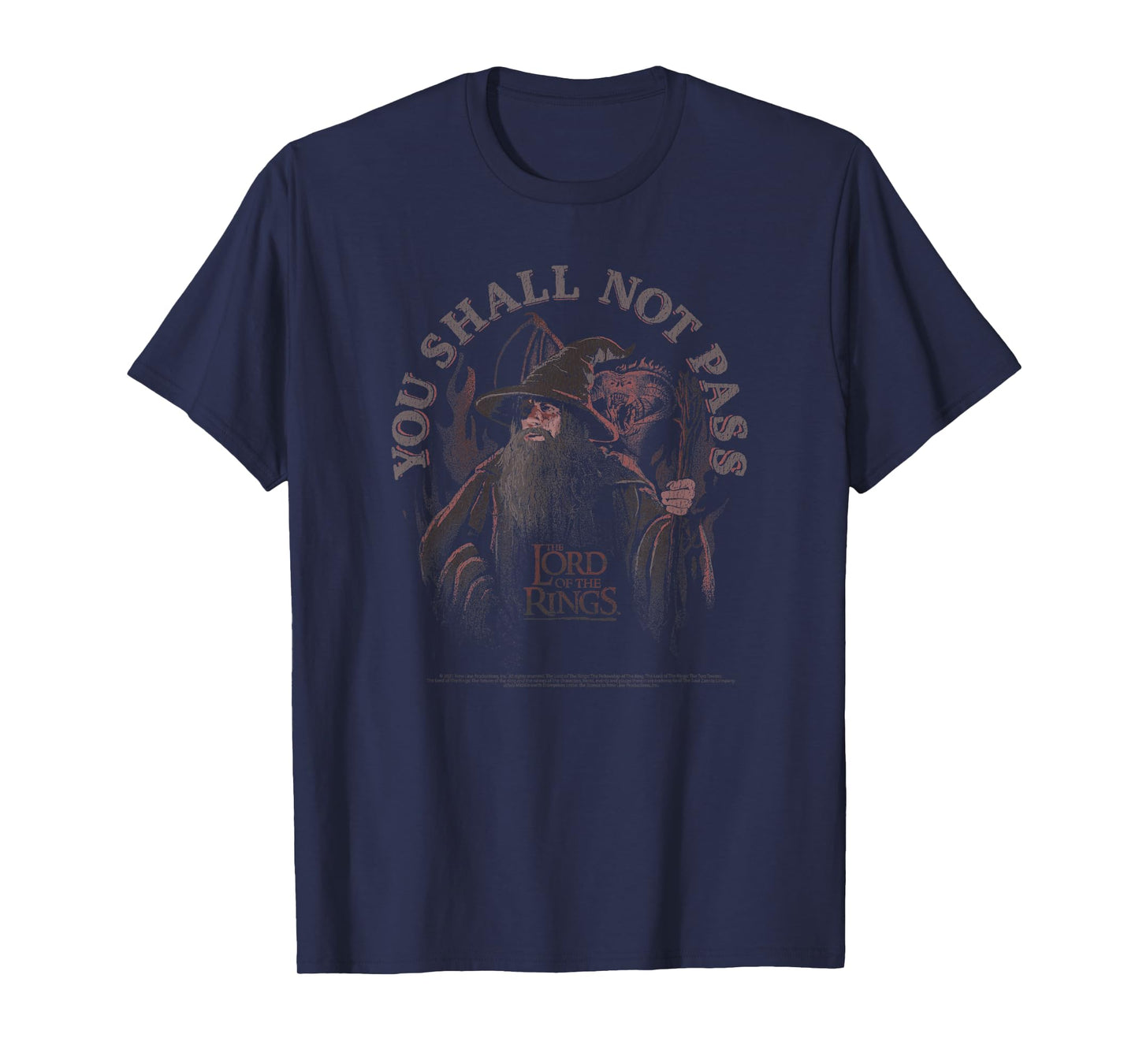 The Lord of the Rings Gandalf You Shall Not Pass T-Shirt