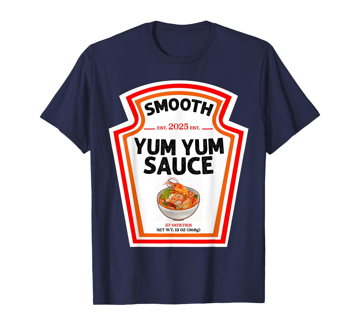 Smooth Yum Yum Sauce Condiment Costume Matching T-Shirt