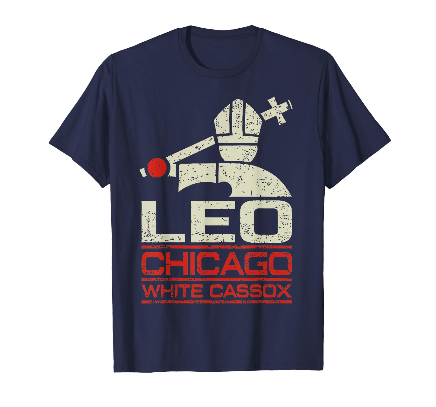 Chicago White Cassox Pope Leo T-Shirt