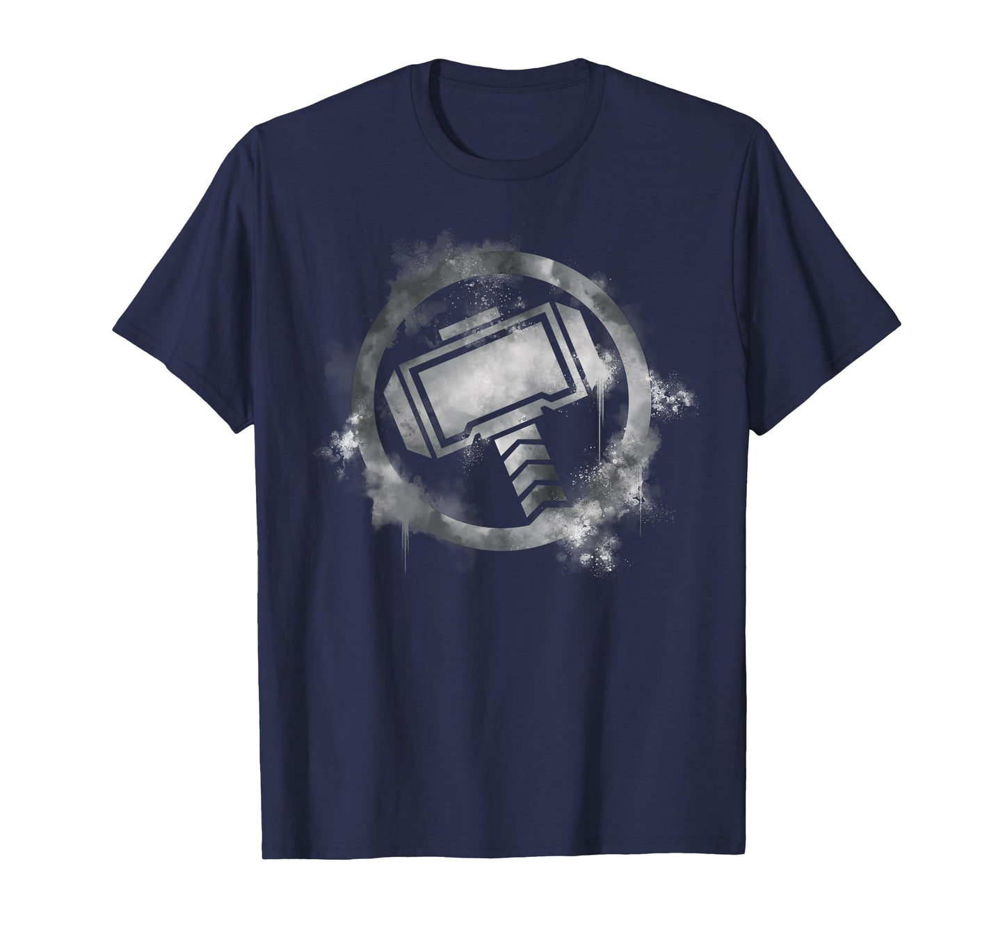 Marvel Avengers Endgame Thor Spray Paint Logo T-Shirt