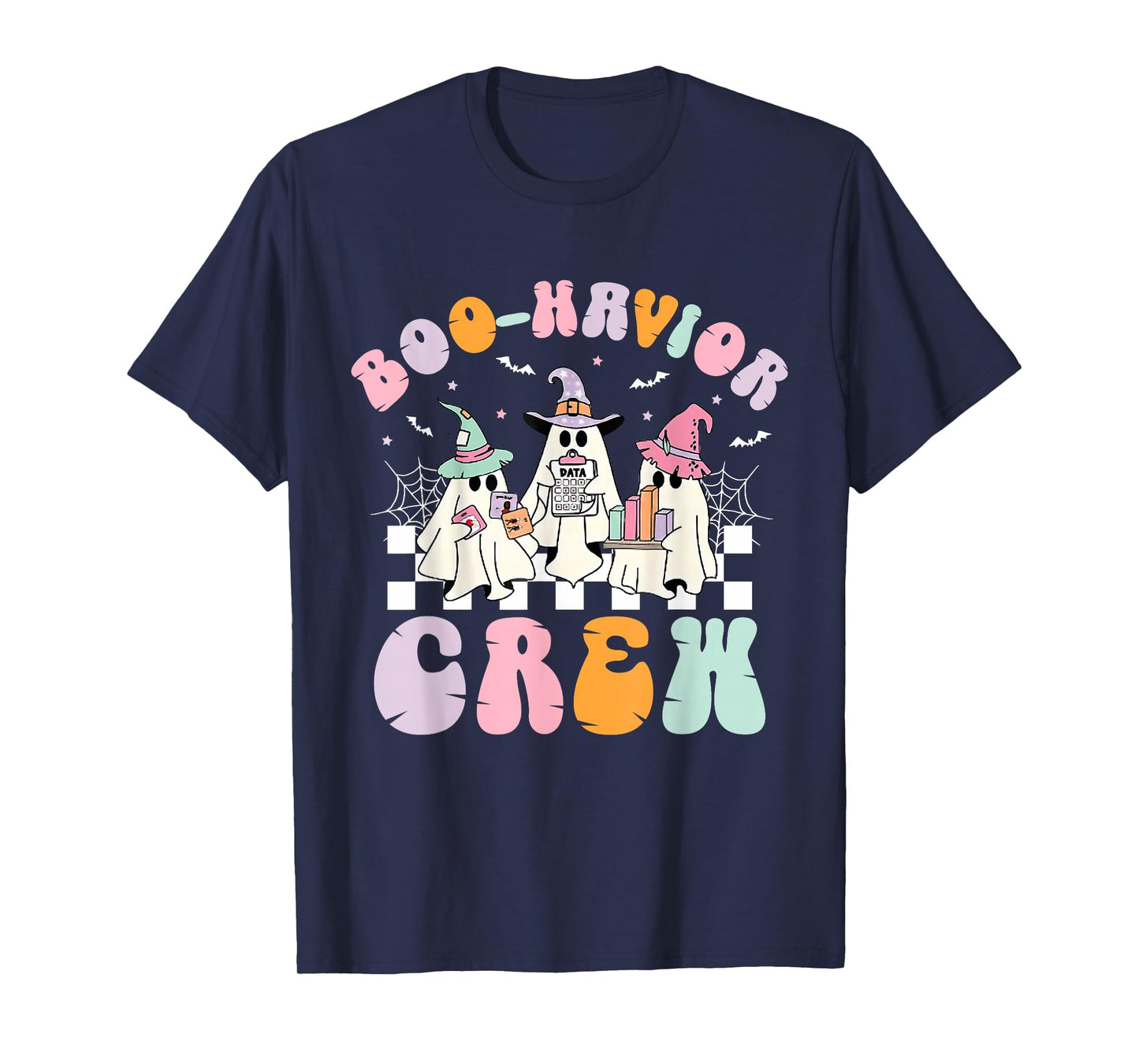 Retro Boo-Havior Crew Behavior Analyst Halloween RBT T-Shirt
