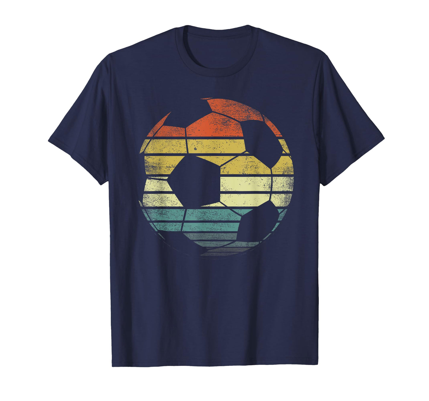 Soccer Player Gifts Funny Ball Retro Vintage Style Coach T-Shirt