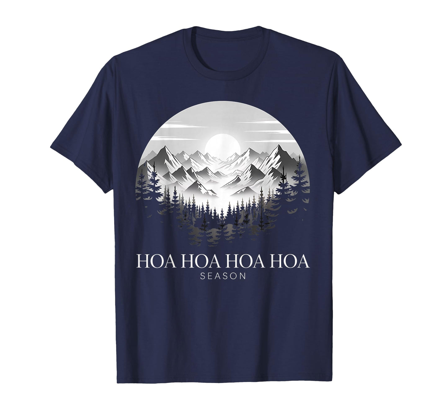 HOA Season Autumn Fall Mist Trendy Graphic T-Shirt