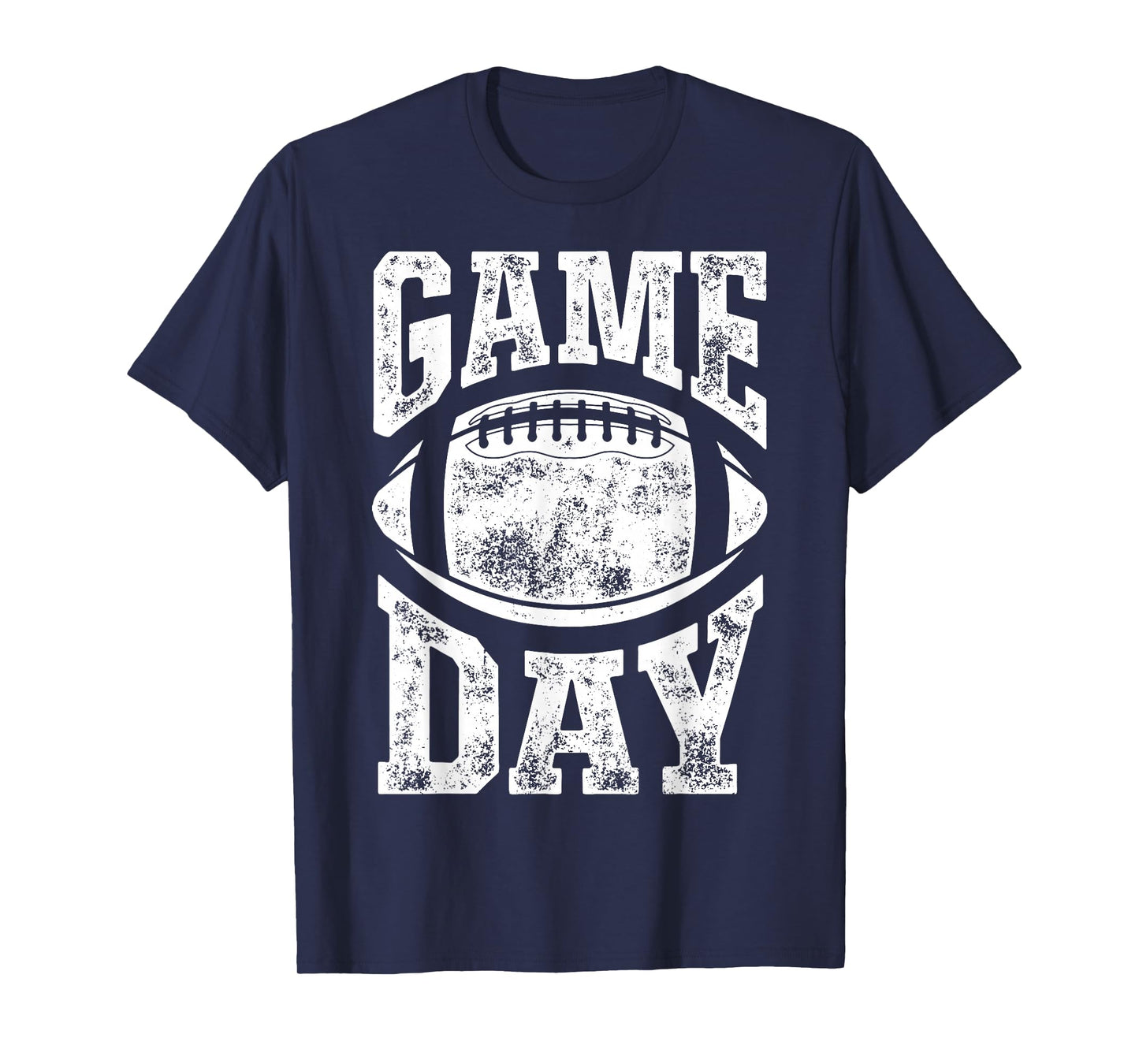Game Day Football Season Funny Men Team Sports Vintage T-Shirt