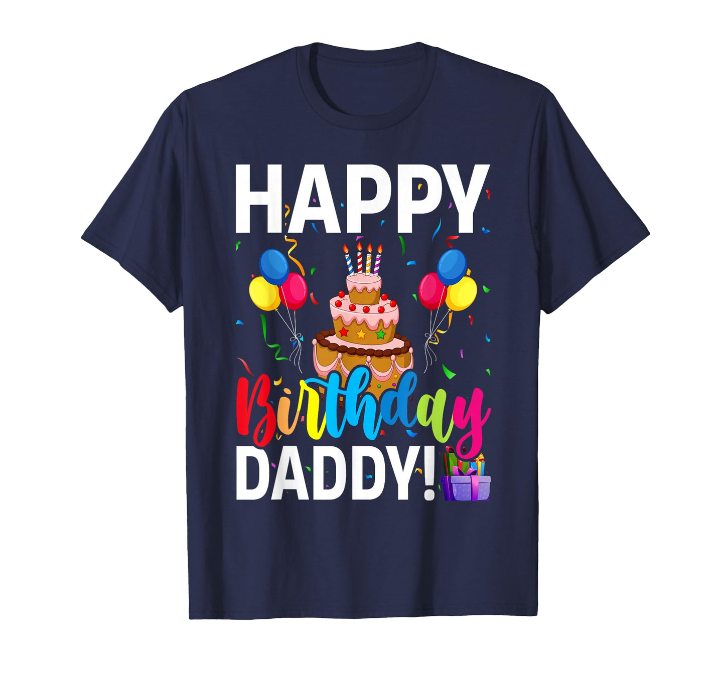 Happy Birthday Daddy Cute Toddler Dad's Birthday Party T-Shirt