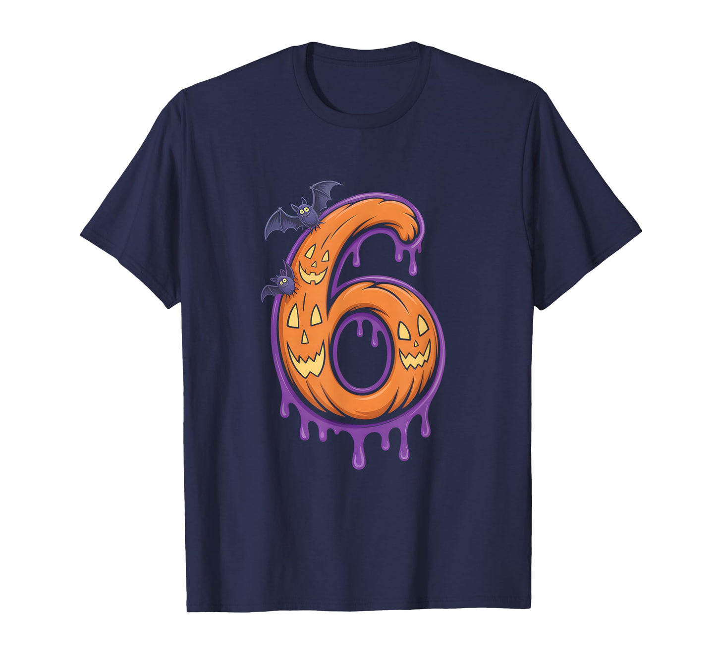 Fun Six Seven 6 7 Meme Design Couples Halloween T-Shirt