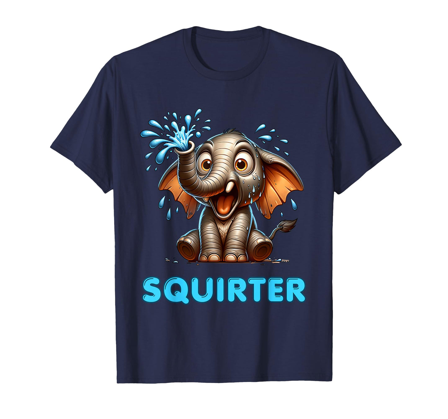 Funny Elephant Squirter Hen Party Bachelorette adult humor T-Shirt