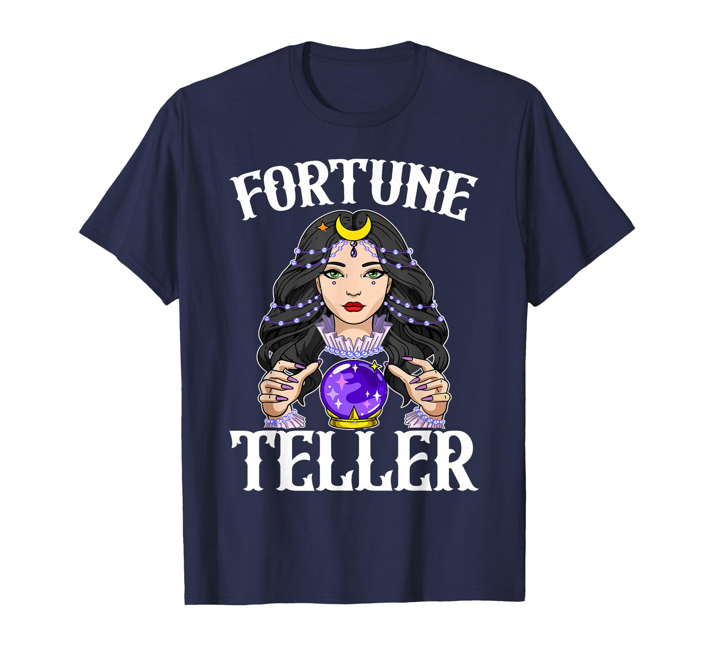 Carnival Event Circus Staff Fortune Teller Costume Women T-Shirt
